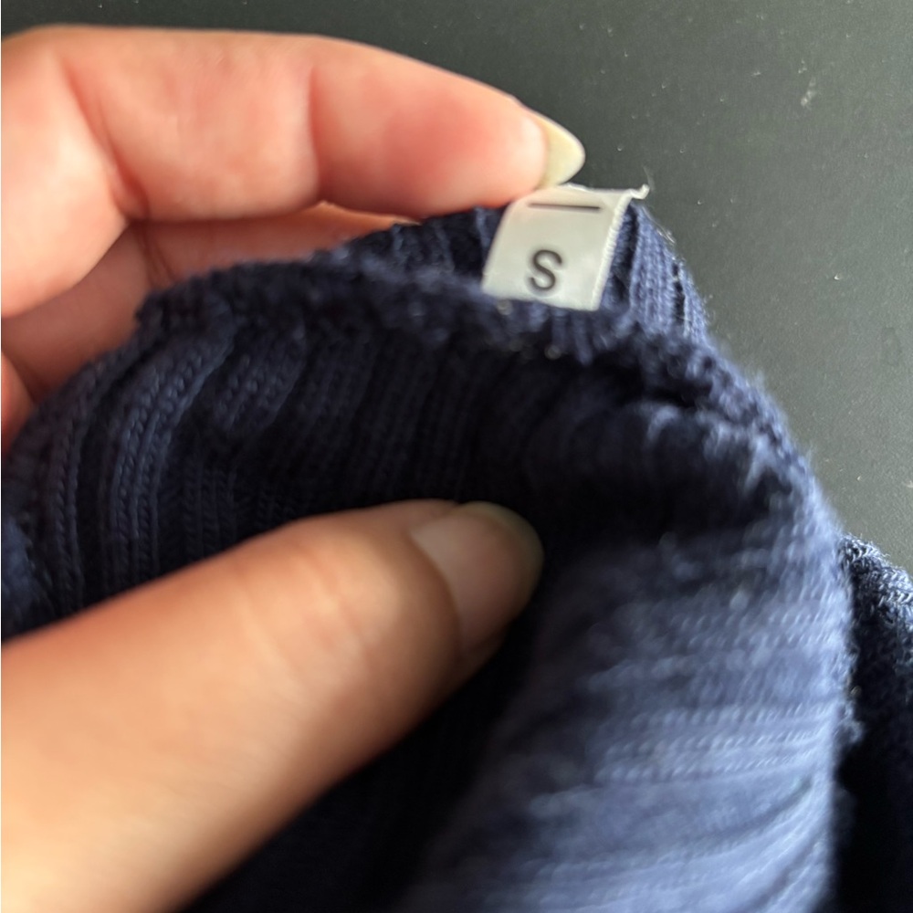 Jacquemus Deep Blue Ribbed Knit - Picture 7 of 7